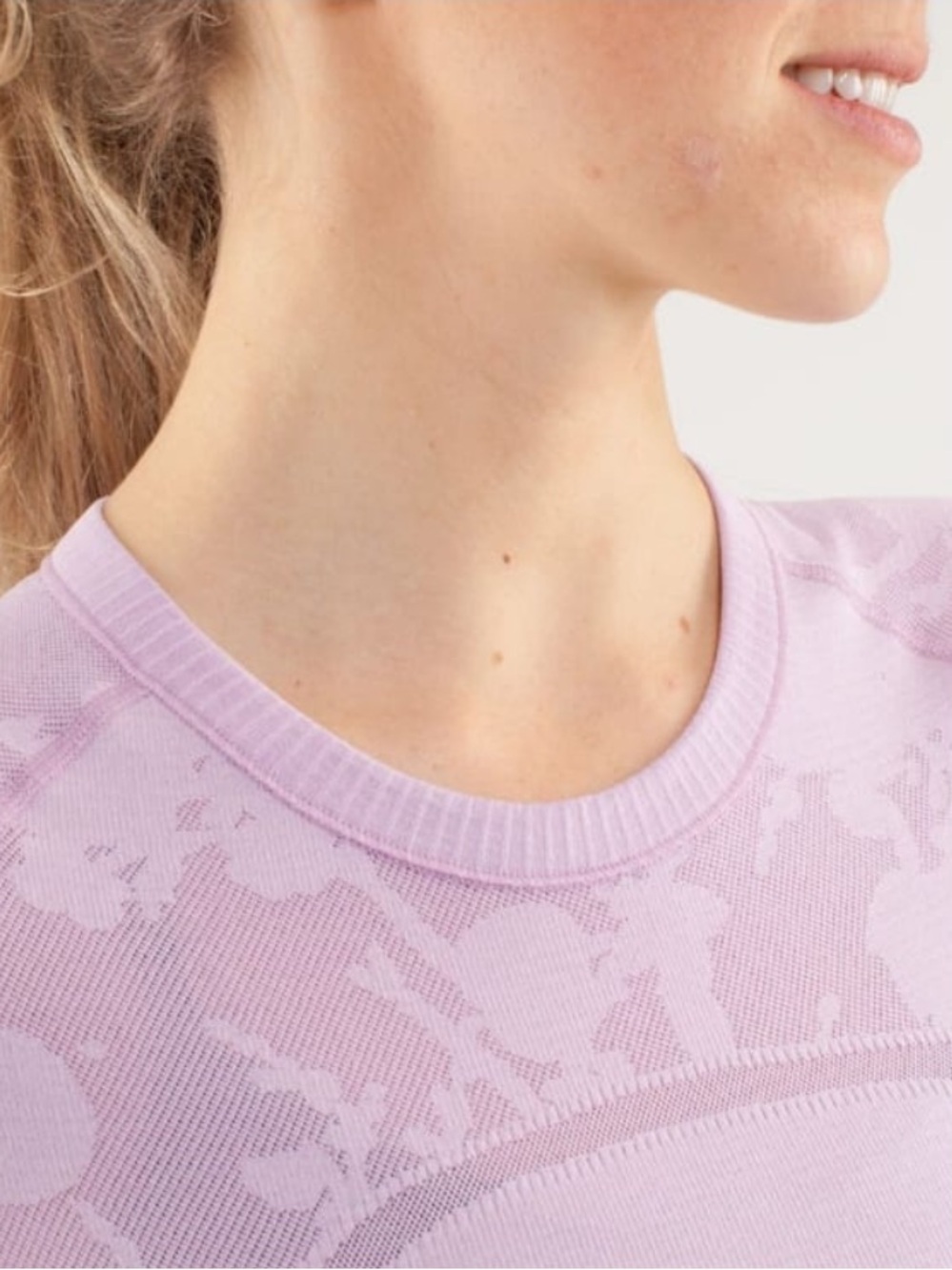 Lululemon Run: Swiftly Tech Long Sleeve Special Ed Rose Quartz Approx SZ 0-2
